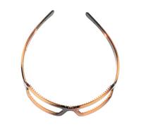 iplusmile Rutschfester Haarreifen aus Kunststoff in Sonnenbrillenform für Damen Bequemes Stirnband Soft und Komfortabel für Sommerferien und Strandpartys