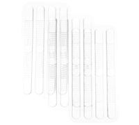 iplusmile Weiße Gel Fersenpolster mit Selbstklebender Rückseite und Abriebfestigkeit 12 Stück als Fersenschutz für Schuhe für Damenschuhe und Sling Pumps