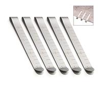 iPobie 20 Stück Nähen Hem Clips Saumklammern, Edelstahl Nähen Clips Nähklammern Messwerkzeug-Set