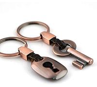 iPobie Liebhaber Schlüsselanhänger, Schloss und Schlüssel, Geschenke zum Jahrestag, Personalisierte Geschenke