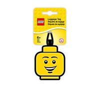 IQ Gepäckanhänger Lego Iconic Boy Face – Silikon, ungiftig, geruchlos, beschreibbar – Jungen