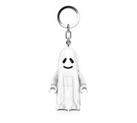 IQ LEGO Iconic Ghost Schlüsselanhänger LED-Taschenlampe Spielzeuge Geschenke für Kinder - 82 mm große Figur (KE176H) - 2 CR2025 Batterien enthalten