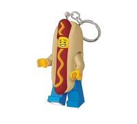 LEGO - Schlüsselanhänger mit LED Licht »Hotdog-Mann«