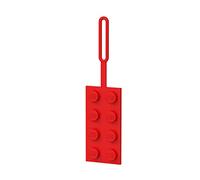 IQ Gepäckanhänger LEGO 2x4-Stein Rot