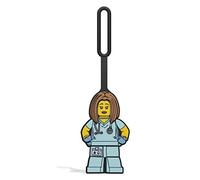 IQ Lego Nurse Silikon-Gepäckanhänger für Reisen, Koffer, Rucksack - Krankenschwester, ungiftig und geruchlos, mit beschreibbarer Oberfläche auf der Rückseite zur Identifizierung des Ausweises.