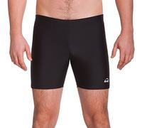 iQ-UV Badehose Herren XL Schwarz - Komfortable Badeshorts für Herren mit LSF 300 UV Schutz - Kurze Schwimmhose für Herren - Stylische Herren Badehose elastisch & schnelltrocknend