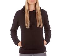iQ-UV Cozy Hoody Kapuzenpulli Unisex UPF 50+ Schwarz M - atmungsaktiv