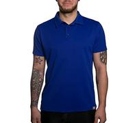 iQ-UV Hochwertiges Poloshirt Herren Kurzarm mit UV-Schutz - Blau 4XL