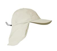 iQ-UV Kappe mit Nackenschutz für Herren 55-61cm - UPF 50+ - Sonnenmütze aus recycelten Materialien - Kappe mit UV Schutz (DE/NL/SE/PL, Alphanumerisch, Einheitsgröße, Beige recycelt)