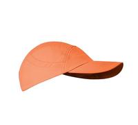iQ-UV Schutz Kappe Unisex Orange 55-61cm - Atmungsaktive Laufkappe für Herren & Damen - Bequeme Running Cap für Sommer - Sonnenkappe für Herren & Damen ideal für Outdoor-Aktivitäten