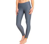 iQ-UV Schutz Leggings Damen mit hohem Bund Ash L - Sport Leggings für Damen aus recyceltem Material mit UPF 50+ - Ideal als Yoga Hose, Gym Leggings & Sporthose - Leggins für Fitness & Freizeit