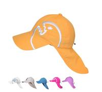 iQ Sonnenhut »Kinder UV-Schutz Cap mit Nackenschutz«, orange