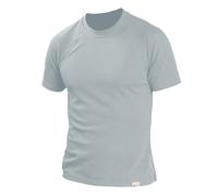 iQ-UV Sonnenschutz Shirt Rundhals Herren aus natürlicher und weicher Faser Tencel UPF 50+ (DE/NL/SE/PL, Alphanumerisch, XL, Regular, Regular)