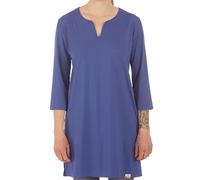 iQ-UV Strandkleid für Damen L Blau - Sommerkleid für Frauen mit UPF 50+ Sonnenschutz - Luftige Strandtunika perfekt geeignet als Bikini Cover Up - Stylisches Beach Dress für Sommer und Urlaub