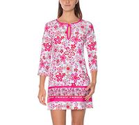 iQ-UV Strandkleid für Damen Pink S - Sommerkleid für Damen mit UPF 50+ Sonnenschutz - Luftige Strandtunika perfekt geeignet als Bikini Cover Up - Stylisches Beach Dress Sommer & Urlaub