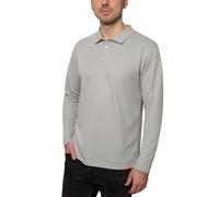 Iq-Uv UV Polo-Shirt Langarm Herren iQ Natural Cool hellgrau L