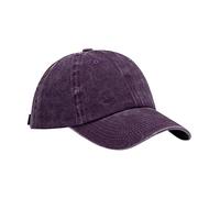 IQYU Cap Großer Herren- und Damen-Sommermode, lässige Sonnenschutz-Baseballmützen, Mützen Baseball Cap Damen Schwarz (Purple, One Size)
