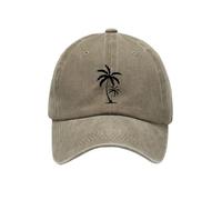 IQYU Max Cap Herren Distressed Baseball Cap Dad Hats for Men Women Washed Cotton Trucker Hat Adjustable Profile Caps 47 Cap Herren (Khaki, One Size)