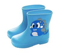 IQYU Regenstiefel Kinder 19: Eva Gummistiefel Kinder Mädchen Junge Regenschuhe Baby Wasserdicht Kinderstiefel Mit Cartoon Dinosaurier Leicht Rutschfest Regenschuhe Outdoor Wasserschuhe Pvc Regenhose