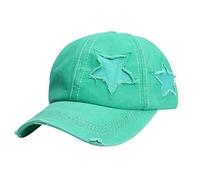 IQYU Willys Cap All-Bedruckte Women 's Baseball Cow hat Star Baseball Mütze Lions Cap (Mint Green, One Size)