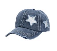 IQYU Willys Cap All-Bedruckte Women 's Baseball Cow hat Star Baseball Mütze Lions Cap (Navy, One Size)