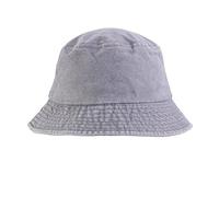 IQYU Wismut AUE Fischerhut Unisex Double Side Wear Reversible Bucket Hat Trendy Cotton Twill Canvas Sun Fishing Hat Fashion Cap Hut Mit Zigarettenhalter (Grey, One Size)