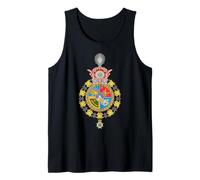 Iran Crown Prince Royal Wappen Persisches Kaiserwappen Tank Top