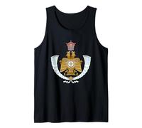 Iran Crown Prince Royal Wappen Persisches Kaiserwappen Tank Top