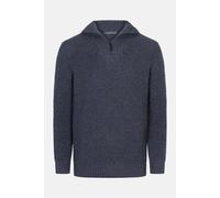 IrelandsEye Troyer Reefer Blau Grau Herren Pullover Navy Marl Blau L