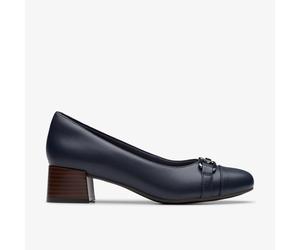 Iridessa Erin Navy Leder Schuhe EU 38