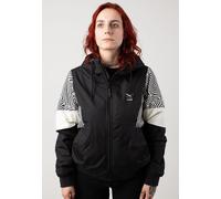 Iriedaily - Blotchy Black White - Jacke - Schwarz - XS - 100% Polyester,100% Nylon,Synthetik Schwarz XS