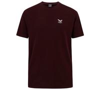 IRIEDAILY Herren T-Shirt CHESTFLAG Bio-Baumwolle Regular Fit L aubergine