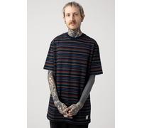 IRIEDAILY Herren T-Shirt aus Bio-Baumwoll Jacquard Jersey - Chop Chop Tee in Night Sky, XL