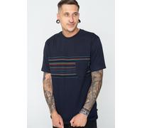 Iriedaily - Chop Chop Pocket Night Sky - T-Shirt - Blau - S - 100% Baumwolle,Jersey Blau S