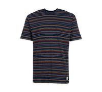 IRIEDAILY Herren T-Shirt aus Bio-Baumwoll Jacquard Jersey - Chop Chop Tee in Night Sky, XL