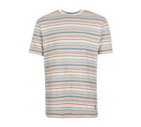 IRIEDAILY Herren T-Shirt aus Bio-Baumwoll Jacquard Jersey - Chop Chop Tee in Offwhite, M