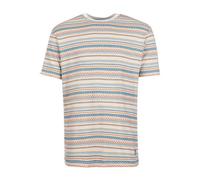 IRIEDAILY Herren T-Shirt aus Bio-Baumwoll Jacquard Jersey - Chop Chop Tee in Offwhite, XL