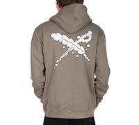 IRIEDAILY Cloud Flag Hoodie, Bio-Baumwolle, Smokey Olive, M