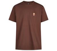 Iriedaily - Cookieman Emb Tee - T-Shirt, Gr. M, braun (DarkCoffee)