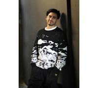 Iriedaily - Crazy Fresh Knit Black - Pullover - Schwarz - L - 100% Bio-Baumwolle Schwarz L