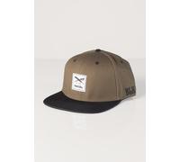 Iriedaily - Daily Contra Snapback Night Olive - Cap - Grün - Onesize - 100% Bio-Baumwolle Grün Onesize
