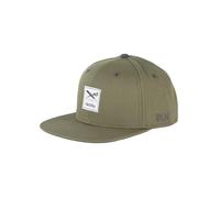 IRIEDAILY Daily Flag 20 Snapback, Warm Olive, One Size