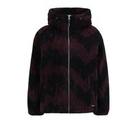 Iriedaily Pat Teddy Jacke navy red Damen Gr. S