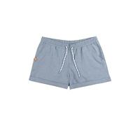 IRIEDAILY Damen Short Chambray Girl Bio-Baumwolle Regular Fit Blue Mel.