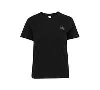 IRIEDAILY Damen T-Shirt PEACY Ride Baumwolle Regular Fit S Black