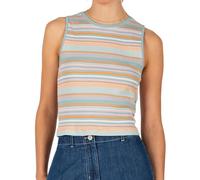 IRIEDAILY Damen Tank Top MIMIE Bio-Baumwolle Cropped Fit M Light sage