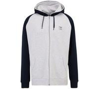 Iriedaily De College 2 Zip Hood Ash Heather (Grau/Blau) L
