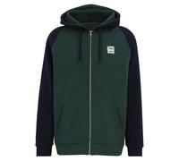 Iriedaily De College 2 Zip Hood Bottle Green (Grün/Blau) S