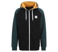 Iriedaily De College 2 Zip Hood Nightforest (Schwarz/Grün) S