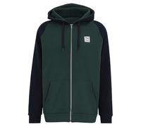 Iriedaily De College 2 Zip Hood Bottle Green (Grün/Blau) M